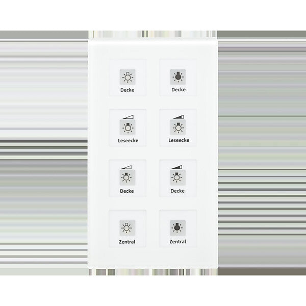 MDT technologies Glastaster Plus 8-fach weiß BE-GT08W.01